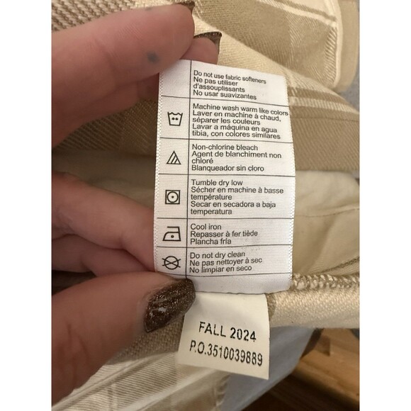 NWT Carhartt Loose Fit Twill Shirt Jacket Top Women XL Full Button Up $69 - Picture 7 of 9